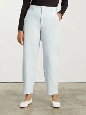 Everlane Light Blue Barrel Pants Size 6